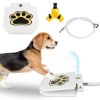 Dog Water Fountain Outdoor Dog Pet Water Dispenser Step-on Activated Sprinkler w/ Interactive Paw Pedal Valve