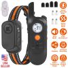 984FT Dog Training Collar IP65 Waterproof 3 Channels Rechargeable Transmitter Receiver Trainer with Recording