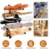 5Pcs Multi-Color Squeaky No Stuffing Dog ToysTeething Training Interactive for Aggressive Chewers