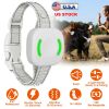 IP67 Waterproof Electric Dog Training Collar Rechargeable Dog Receiver with Light Beep Vibration Shock Fit