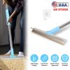 Pet Hair Removal Rake With 54.33in Adjustable Telescopic Rod Multi-Fabric Dog For Carpet Rug Clothes Couch
