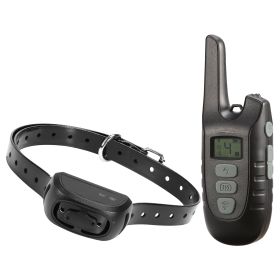 Dog Training Collar IP67 Waterproof Rechargeable w/ 1640FT Remote Range Beep Vibration Shock 3 Training Modes