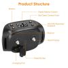 2 In 1 Dog GPS Fence Tracker Wireless GPS Dog Collar with 32-2887FT Radius IPX6 Waterproof