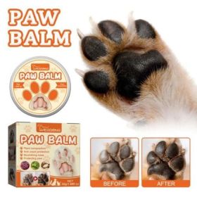Natural Plant Formula Pet Paw Balm For Dogs, Softens Dry Paw Pads, Lick-Proof, 1.7 Oz Paw Balm