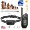Dog Training Collar IP67 Waterproof Rechargeable w/ 1640FT Remote Range Beep Vibration Shock 3 Training Modes