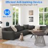 Ultrasonic Anti-barking Device 49.2Feet Sensing th 4 Ultrasonic Frequency Levels Indoor Outdoor Dog Bark C