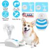 Outdoor Water FounSprinkler Dog Paw Drinking Step-on Fountain Dog Toy 2 Spray Modes 66in Water Hose