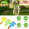 3Pcs Duck-Shaped Dog Plush Toy With Squeaky Ball Crinkle Paper Cute Aggressive Chewer