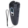Ultrasonic Anti Barking Device Rechargeable Handheld Deterrent with 4 Modes LED Flashlight