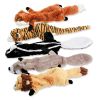 5Pcs Multi-Color Squeaky No Stuffing Dog ToysTeething Training Interactive for Aggressive Chewers
