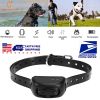 Dog Bark Collar IP67 Waterproof Rechargeable Training Receiver with Shock 9 Levels 1640ft Remote Range