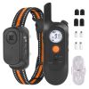 984FT Dog Training Collar IP65 Waterproof 3 Channels Rechargeable Transmitter Receiver Trainer with Recording