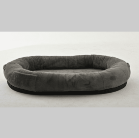 Large Dark Grey Dog Bed