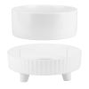 Heated Water Bowl For Dogs Ceramic Heated Pet Water Bowl Food Warmer USB Powered Thermal Pet Bowl