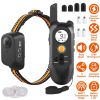 984FT Dog Training Collar IP65 Waterproof 3 Channels Rechargeable Transmitter Receiver Trainer with Recording