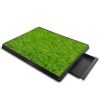 Dog Potty Training Artificial Grass Pad Loo Tray Turf For Dogs Indoor Outdoor Use