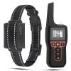 3280FT Dog Training Collar IP67 Waterproof Pet Beep Vibration 3 Channels Rechargeable