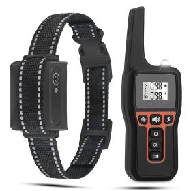 3280FT Dog Training Collar IP67 Waterproof Pet Beep Vibration 3 Channels Rechargeable