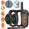 IPX7 Waterproof Dog Training Collar with Remote Rechargeable for Dogs Beep Vibration Shock