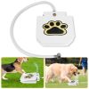 Dog Water Fountain Outdoor Dog Pet Water Dispenser Step-on Activated Sprinkler w/ Interactive Paw Pedal Valve