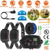 Pet Containment System with 100 Adjustable Levels 2 Receivers IPX7 Waterproof Rechargeable