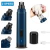 Dog Nail Grinder 2 Speeds Quiet USB Rechargeable Professional Cordless Grooming & Smoothing Claw Care