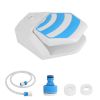 Outdoor Water FounSprinkler Dog Paw Drinking Step-on Fountain Dog Toy 2 Spray Modes 66in Water Hose