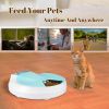 5-Meals Automatic Feeder 5x270ml Dry and Wet Food Dispenser Programmable Timer Portion Control