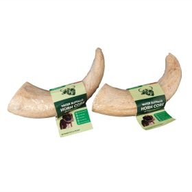 Water Buffalo Horn Core-Horn Inner Part-100% Natural; High Protein; Long-Lasting;Chews-2