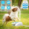 Outdoor Water FounSprinkler Dog Paw Drinking Step-on Fountain Dog Toy 2 Spray Modes 66in Water Hose