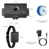 Electric Dog Fence System Pet Tone Shock Boundary Containment Water Resistant Collar Receiver