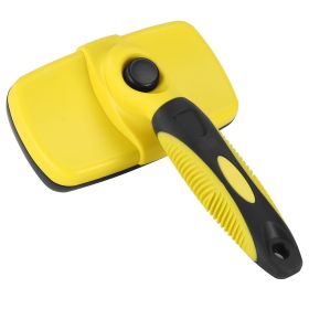 Self Cleaning Slicker Brush Dogs Grooming Shedding Tools Pet Hair Grooming Remover