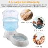 3.5L/1Gal Pet Water Dispenser Self-Dispensing Gravity Pets Water Automatic Pet Waterer Dog