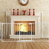 115 Inch Length 5 Panel Adjustable Wide Fence Walk-Through Door