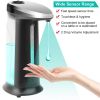 Automatic Soap Dispenser 16.9OZ Anti-slip Sensor Refillable Hand 2 Drop Volume Adjustment