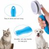 Self Cleaning Slicker Brushes for Dogs Grooming Brush Tool Gently Removes Loose Undercoat; pet grooming