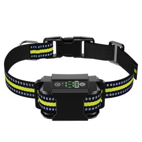 Dog Bark Collar Rechargeable Waterproof Static Stimulation Bark Stopper Automatic with 6 Intensity Dual Modes