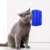 Dog Corner Groomer Wall Corner Massage Combs Pet Grooming Brush Massager for Long Short Fur Dogs/Horses