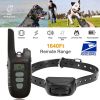 Dog Training Collar IP67 Waterproof Rechargeable w/ 1640FT Remote Range Beep Vibration Shock 3 Training Modes