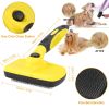 Self Cleaning Slicker Brush Dogs Grooming Shedding Tools Pet Hair Grooming Remover