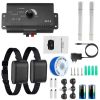 Electric Dog Fence System Pet Tone Shock Boundary Containment Water Resistant Collar Receiver