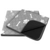 2Pcs Washable Pet Pee Pads For Puppy Dogs Reusable Mats Machine Washable