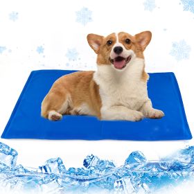 Pet Cooling Mat For Dogs, Pressure Activated Dog Cooling Pad, No Water Or Refrigeration Needed (Option: 50x65cm)