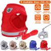 Reflective Mesh Harness Dog Leash Set