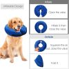 Dog Protective Inflatable Collar Not Block Vision E-Collar Adjustable Pet Recovery