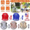 Reflective Mesh Harness Dog Leash Set