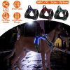 LED Dog Harness Rechargeable No Pull Lighted Dog Vest