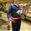 Pet Carrier for Dogs Hand Free Sling Adjustable Strap Tote Bag Shoulder Bag Carrying Small