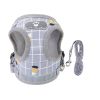 Reflective Mesh Harness Dog Leash Set