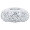 Pet Dog Bed Soft Warm Fleece Puppy Bed Dog Cozy Nest Sofa Bed Cushion For S/M Dog